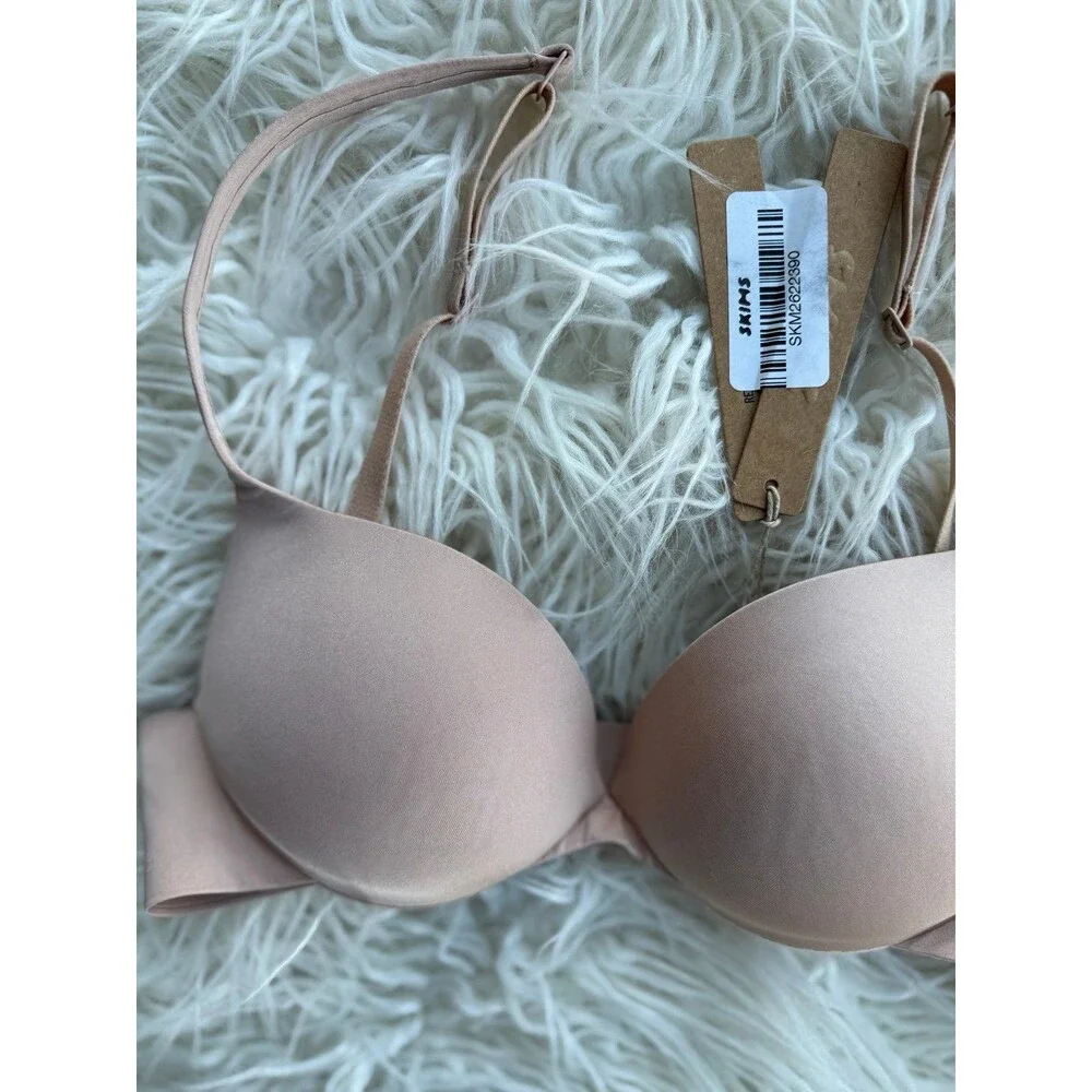 Skims Ultimate Push up Plunge Bra Mica Size 30B - Picture 5 of 8
